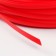 Artificial rattan 6 mm 100 m wave (red)