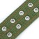 Four-layer collar with a swivel, 80 x 4.9 cm, Osh 64-74 cm, polyester, green