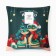Pillow Ethel "Happy New Year" 40x40 cm, 100% p/e, velor