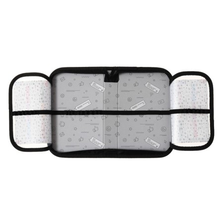 Penal 1 section, 130 x 210 x 40 mm, 2 folding strips, fabric, calligrata top content "Game Pixels"-4