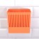 Organizer for storage "Classic", hinged, 2 sections, with an adhesive base, 14.5 × 14.5 × 7.5 cm, color mix