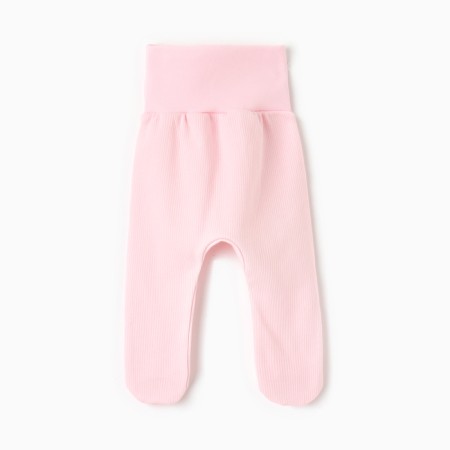 Children's sliders with closed legs, pink color, height 62-3