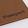 Passport cover, brown color