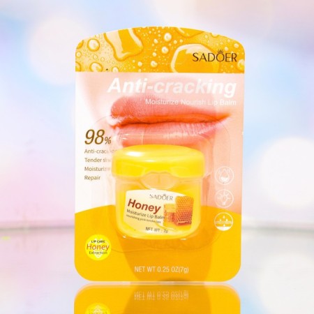 Balm for cracked lips with honey-2