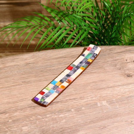 Standing for incense, bone, 25 cm, mix-4