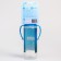 A bottle for feeding "Water for the baby", a classic throat, 250 ml., Cylinder, with handles