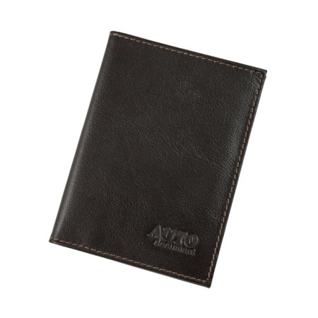 Cover for autoDocations and passports, brown color