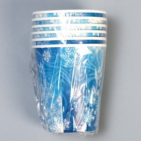 A single -cutting paper "Cold Princess" 250 ml set of 6 pieces-3