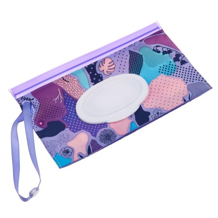 Container for napkins with a loop "abstraction", color mix