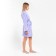 Frequency bathrobe, economy and I size 50-52 lilac, 100% cotton, 320 g/m2