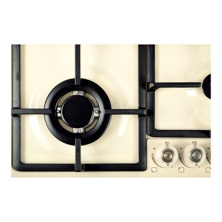 Hon surface NordFrost HS 6042 Ry, gas, 4 burners, beige-5
