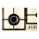 Hon surface NordFrost HS 6042 Ry, gas, 4 burners, beige