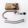 MILARDO RORA RORBN0JM05 kitchen mixer, pour 222 mm, color satin