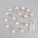 Garland “thread” 1.6 m with nozzles “Balls with a Christmas tree”, IP20, silver thread, 15 LED, glow of multi, AAX2
