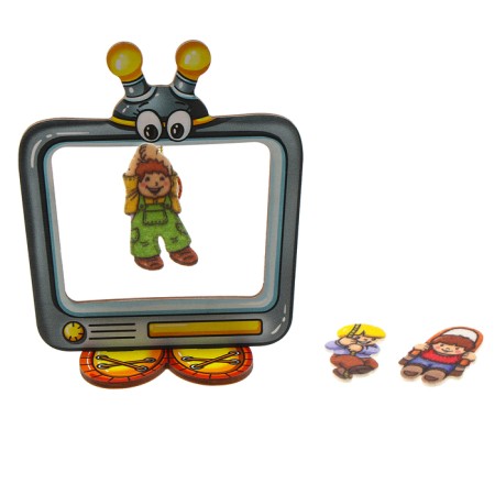 Speech therapy game. Respiratory simulator "TV"