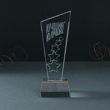 Souvenir glass stele 