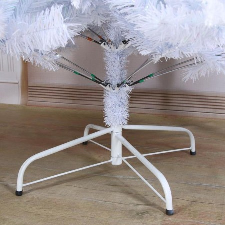Christmas tree "Elite White overflow" 210 cm D of the lower tier 143 cm 1356 branches-2