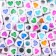 A set of plastic beads "Astra" 6 mm, 2 types of 20 g, (66882)
