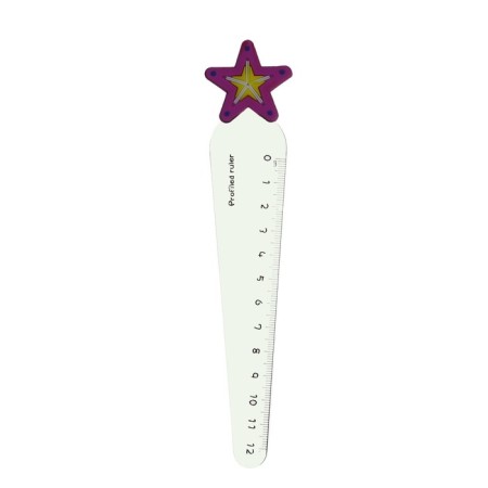 Line 12 cm "star", plastic, mix-5