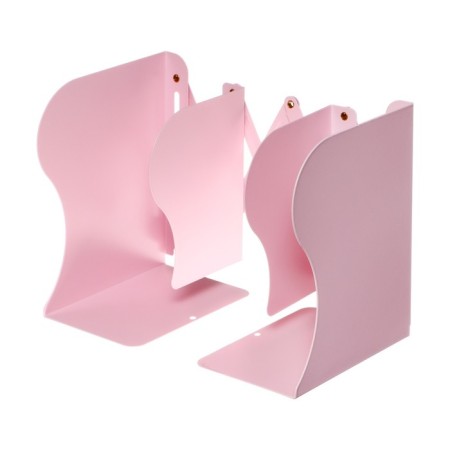 Book stand sloping "pastel", 3 departments, metal, mix-1
