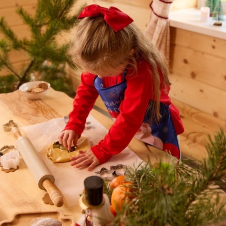 Apron for children for creativity Ethel Claus, 49 x 39 cm, 100% p/e-2