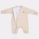 Combiason Children's demi-season MOWBABY RUBY, age 9-12 months, color vanilla beige