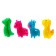 Carnival bracelet "Unicorn" set 4 pieces, color mix