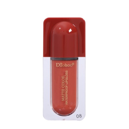 Lip gloss matte, waterproof, tinted mix-19