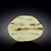 Wilmax England Scratch stone form, size 33x24.5 cm, pistachio color