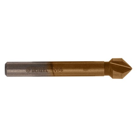 Senkovka cone Denzel under M4 72302, HSS, on metal, cylindrical shank, D = 8.3