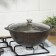 Kazan, 4.5 l, glass cover, cast handles, anti -stick coating, coffee marble color