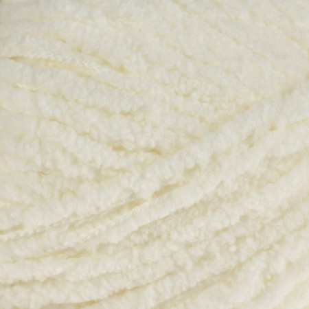 Yarn "Softy Plus" 100% micropoliester 120m/100g (62 St. Milk)