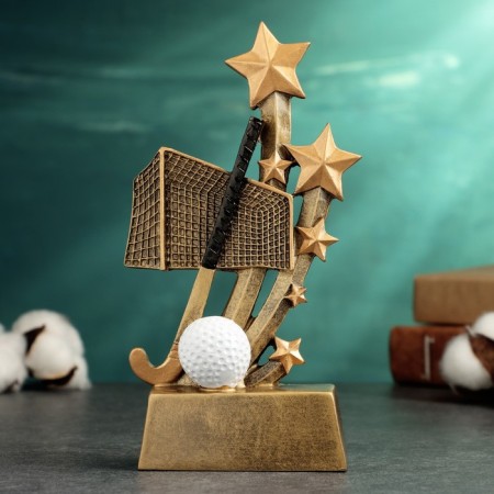 Stele "Hockey on the grass" 9x3x18cm