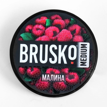 Brusko's teddy nicotine nicotine mixture "Raspberry", 50 g, Medium-1