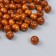 Beads for creativity wood "natural" set 30 g 1x1 cm