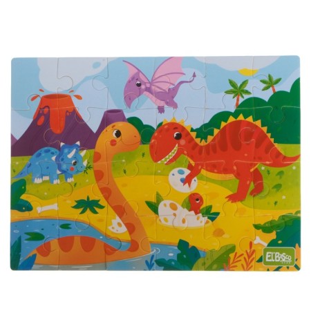 Soft puzzle "Dinosaurs", 24 elements-2