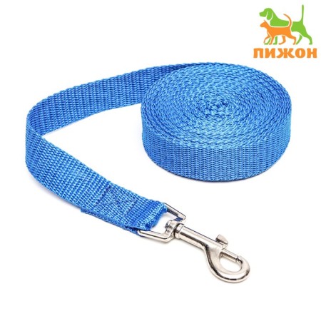 Leash of kapron -colored zoonik, 5 m x 2.5 cm, mix of flowers