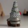 Polystone souvenir "Dwarf in a hat with cones, with a hedgehog and candy" 5.5x4.5x10.5 cm
