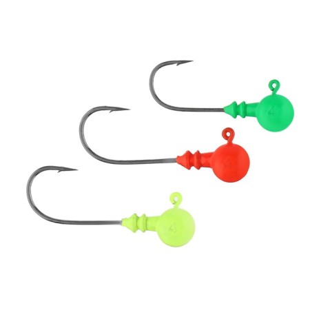 Lucky John Ball, 4 g, 4 g, mix, hook No. 01, BN color, 3 pcs.