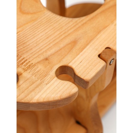 A table - a tray for wine with a removable menage of 4 ADELICA, 35 × 19 × 1.8 cm, height 21 cm, birch-6