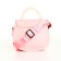 Baby bag on the valve, pink color