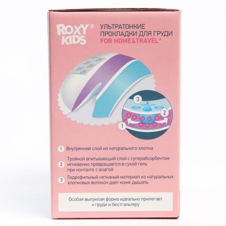 Ultratonic lactation gaskets for the breast Home & Travel, a set of 36 pcs.-11