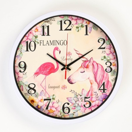 Walls Wall "Flamingo", D-30 cm, discrete move