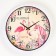 Walls Wall "Flamingo", D-30 cm, discrete move