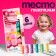 Test-plasticine, 6 colors, marshmallows