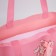 Shoper "Poins", 35 x 0.5 x 40 cm, with tape, pink color