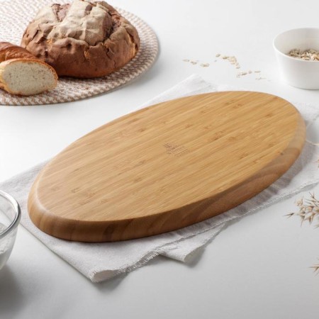 Serve dish, 3 sections, 40.5 × 23 cm, bamboo-2