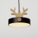 Bayerlux lamp "Deer Piarti" LED 24W 3000-6000K Black 22x22x32-85 cm
