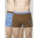 Men's panties, size 50, color blue, brown, 2 pcs