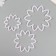 Cathers for polymer clay "Flowers" set 3 pcs d = 6.9, 8.8 and 10.8 cm